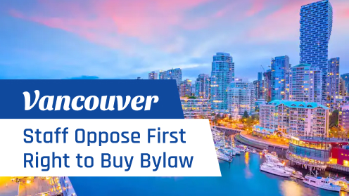 Vancouver Staff Oppose First Right to Buy by Law