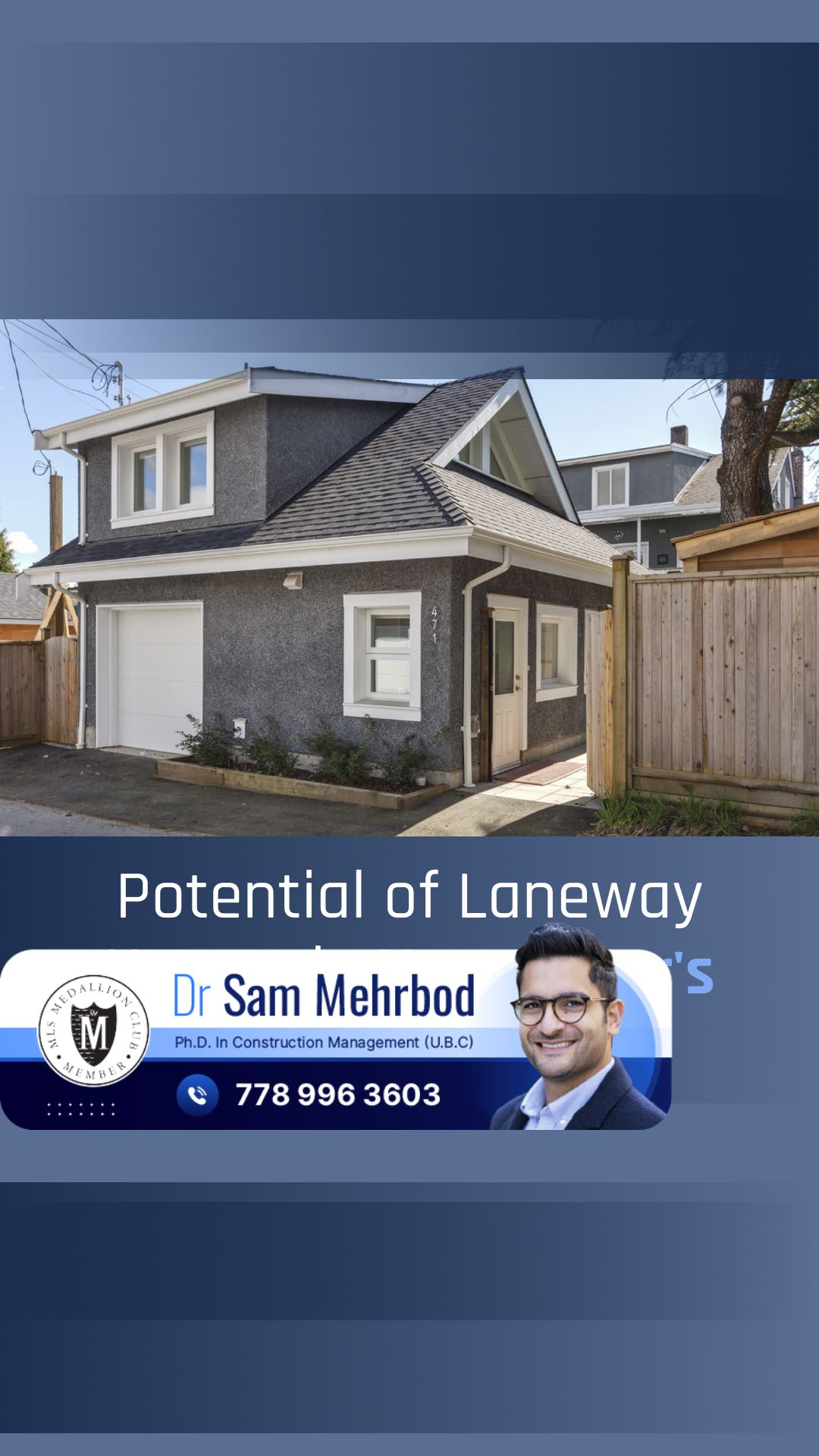 Potential of Laneway Homes in Vancouver’s Housing Market