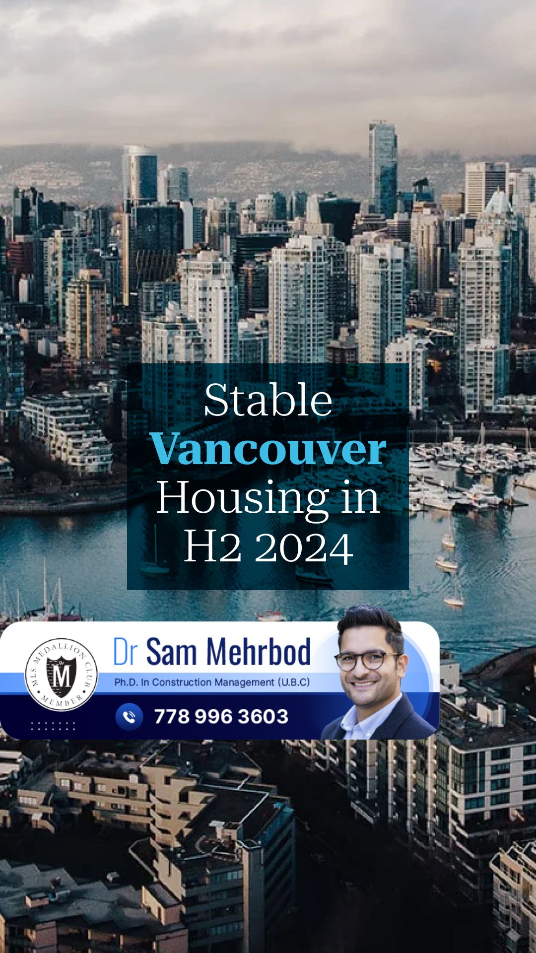 Stable Vancouver Housing in H2: Sales to Rise 10%